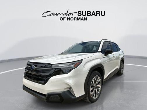 Crystal White Pearl 2026 Subaru Forester Touring