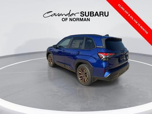 Sapphire Blue Pearl 2026 Subaru Forester Sport