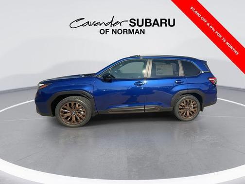 Sapphire Blue Pearl 2026 Subaru Forester Sport