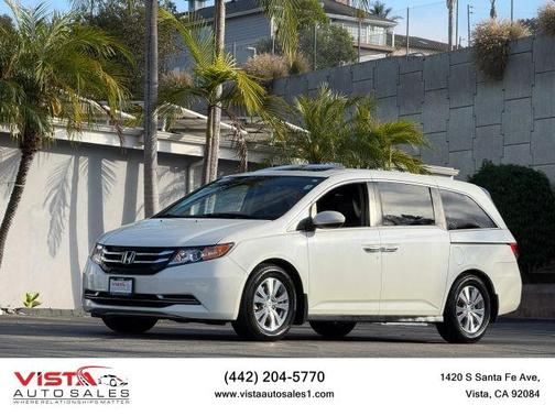 Pearl White 2016 Honda Odyssey EX-L