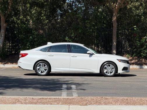 White 2018 Honda Accord LX