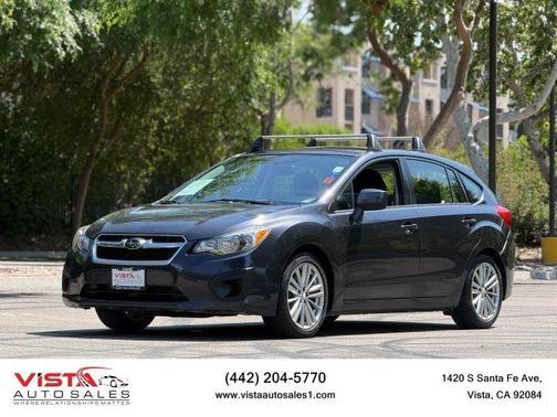 Dark Gray Metallic 2014 Subaru Impreza 2.0i Premium