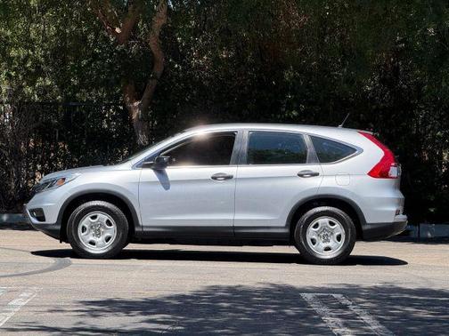 Silver 2015 Honda CR-V LX