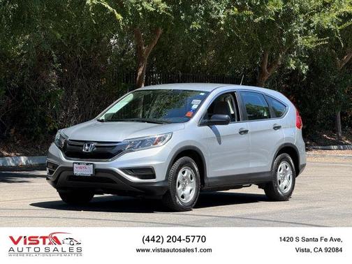 Silver 2015 Honda CR-V LX