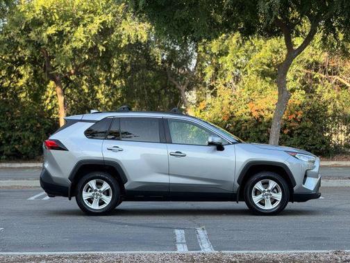 Silver 2021 Toyota RAV4 XLE