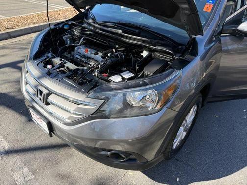Gray 2014 Honda CR-V EX-L