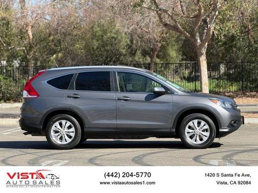 Gray 2014 Honda CR-V EX-L