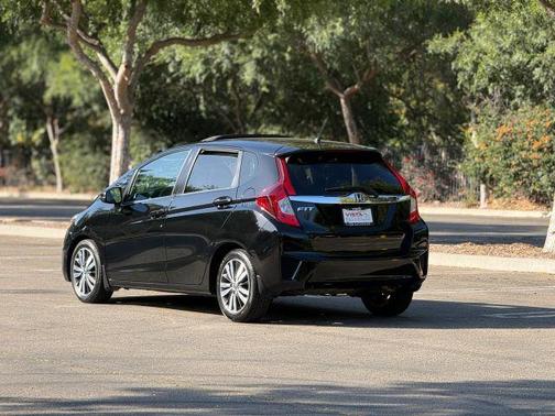 Black 2015 Honda Fit EX-L