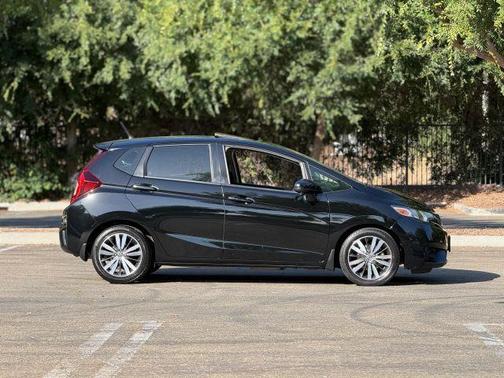 Black 2015 Honda Fit EX-L