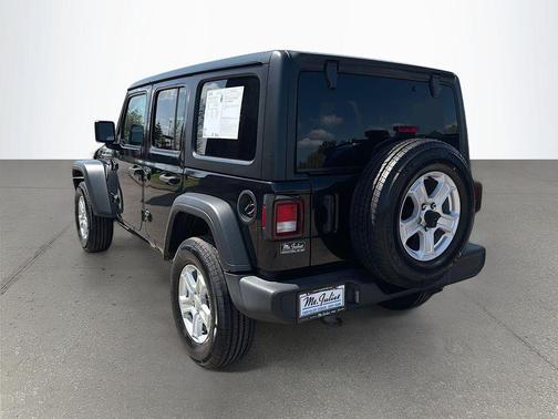 Black Clearcoat 2023 Jeep Wrangler Sport S