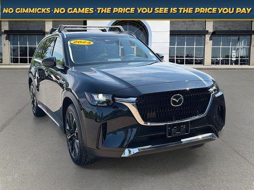Jet Black Mica 2024 Mazda CX-90 PHEV Premium