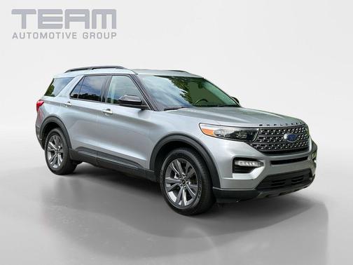 Silver Metallic 2022 Ford Explorer XLT