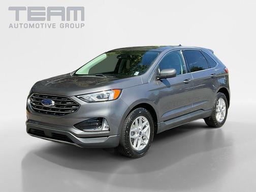 Gray Metallic 2021 Ford Edge SEL