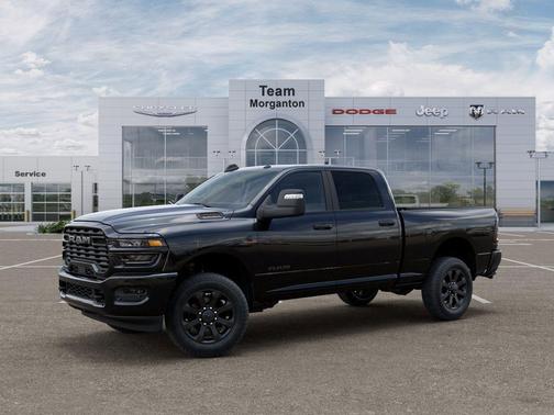 Diamond Black Crystal Pearlcoat 2025 RAM 2500 Big Horn Crew Cab 4x4 6'4' Box