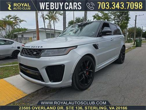 2018 Land Rover Range Rover Sport SVR