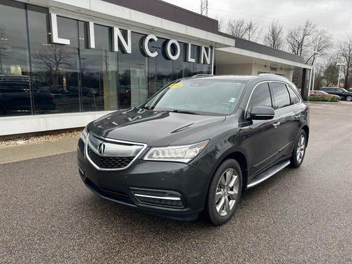Crystal Black Pearl 2016 Acura MDX 3.5L w/Advance Package