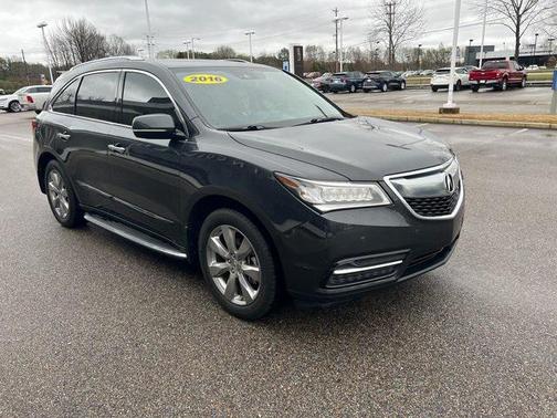 Crystal Black Pearl 2016 Acura MDX 3.5L w/Advance Package