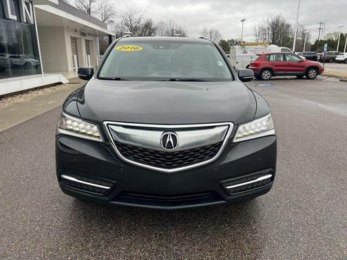 Crystal Black Pearl 2016 Acura MDX 3.5L w/Advance Package