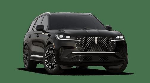 Infinite Black Metallic Clearcoat 2026 Lincoln Aviator Black Label AWD
