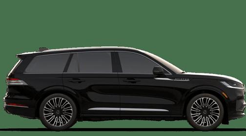Infinite Black Metallic Clearcoat 2026 Lincoln Aviator Black Label AWD