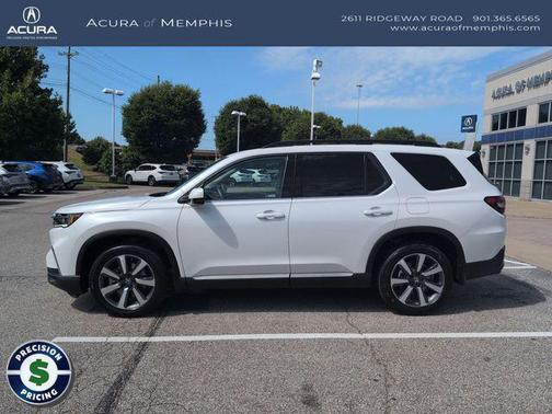 Platinum White Pearl 2025 Honda Pilot Touring 8-Passenger