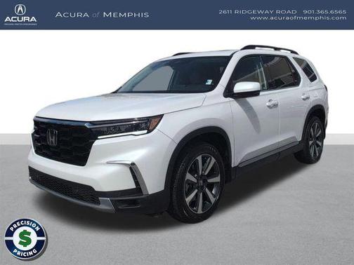 Platinum White Pearl 2025 Honda Pilot Touring 8-Passenger