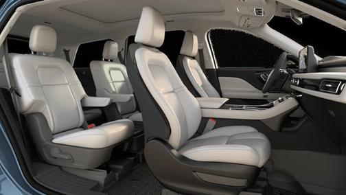 Whisper Blue Metallic Clearcoat 2026 Lincoln Aviator Premiere