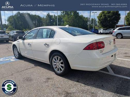 White Opal 2009 Buick Lucerne CXL