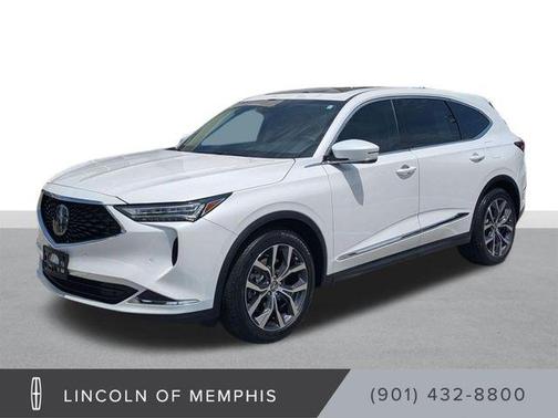 Platinum White Pearl 2024 Acura MDX Technology Package