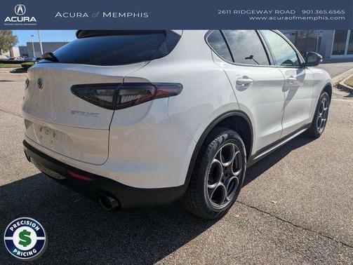Milano White 2025 Alfa Romeo Stelvio Sprint AWD