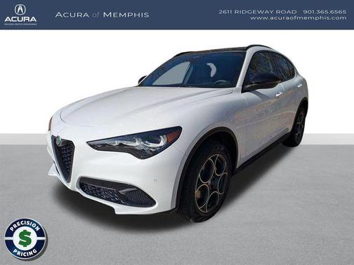 Milano White 2025 Alfa Romeo Stelvio Sprint AWD