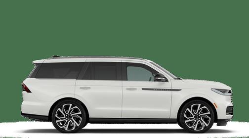 White 2026 Lincoln Navigator Black Label