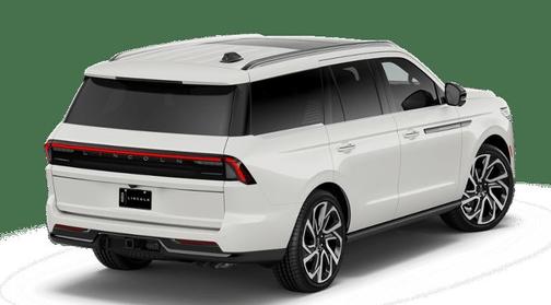 White 2026 Lincoln Navigator Black Label