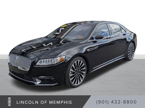 Infinite Black Metallic 2019 Lincoln Continental Black Label