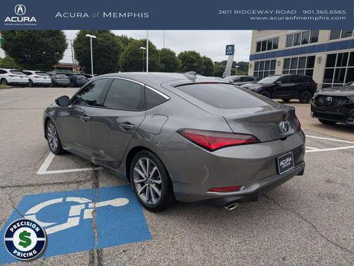 Liquid Carbon Metallic 2024 Acura Integra Base