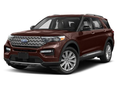 Red 2020 Ford Explorer XLT