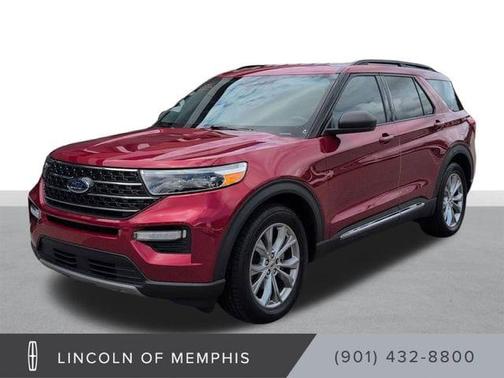 Rapid Red Metallic Tinted Clearcoat 2020 Ford Explorer XLT