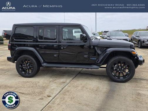 Black Clearcoat 2021 Jeep Wrangler Unlimited 4xe Sahara High Altitude
