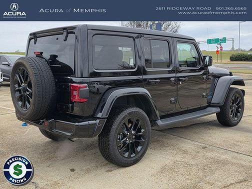 Black Clearcoat 2021 Jeep Wrangler Unlimited 4xe Sahara High Altitude