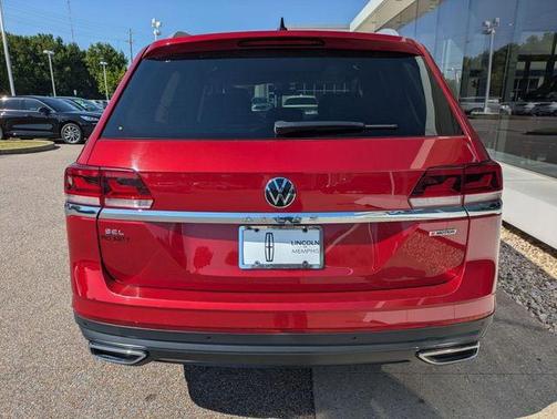 Aurora Red Metallic 2021 Volkswagen Atlas 2.0T SEL