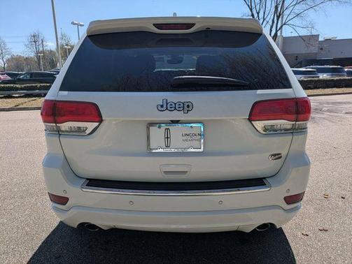 Bright White Clearcoat 2021 Jeep Grand Cherokee Overland
