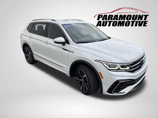 Opal White Pearl Effect 2024 Volkswagen Tiguan 2.0T SEL R-Line