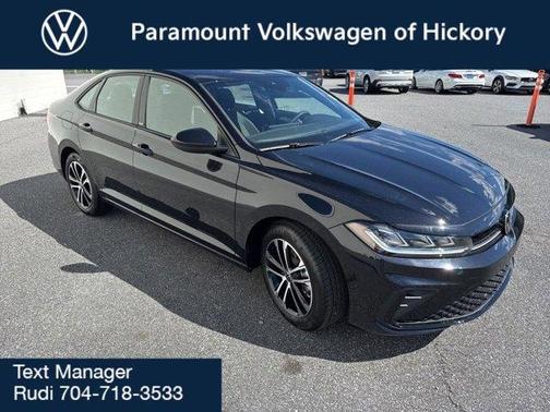 Black 2026 Volkswagen Jetta 1.5T Sport