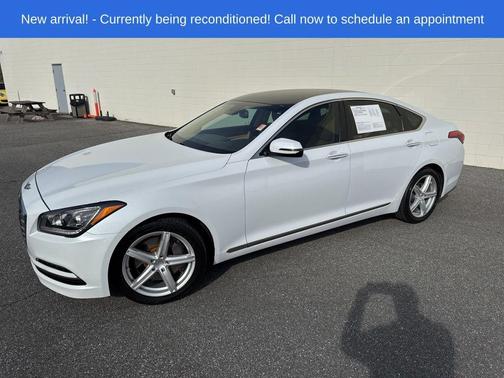 Casablanca White 2017 Genesis G80 3.8