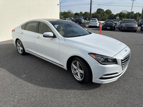 Casablanca White 2017 Genesis G80 3.8