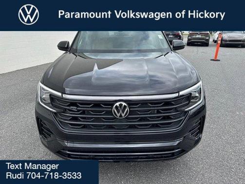 Black 2026 Volkswagen Atlas Cross Sport 2.0T SEL R-Line Black