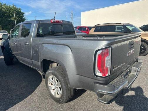 Steel Metallic 2018 GMC Canyon SLE