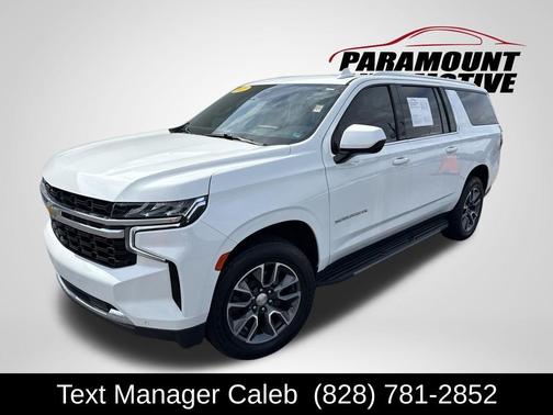 Summit White 2021 Chevrolet Suburban LS