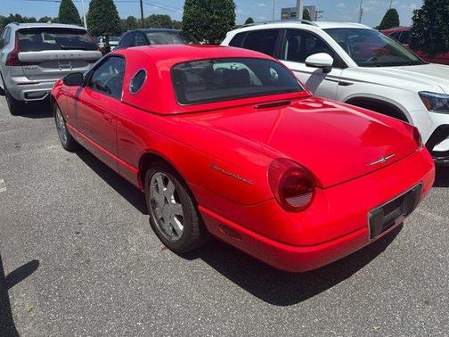 Red 2003 Ford Thunderbird