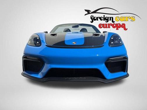Shark Blue 2025 Porsche 718 Spyder RS